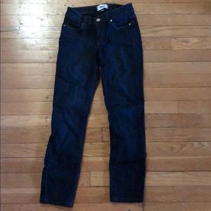 Paige dark wash skinny denim
